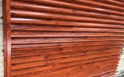 木紋轉(zhuǎn)印百葉窗